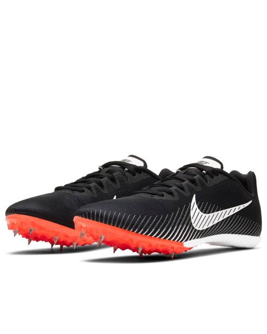 Nike Black Air Zoom Rival M 9 Spikes Hyper Crimson' for men