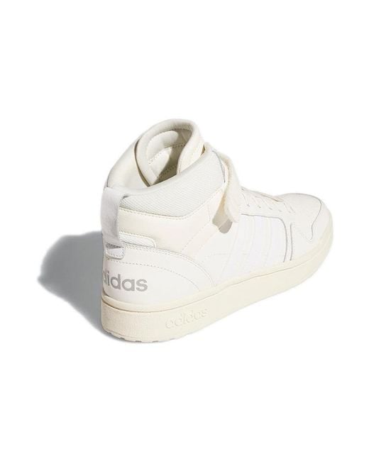 Adidas White Postmove Mid 'Crystal' for men