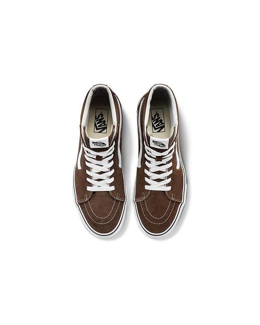 Vans Brown Sk8-Hi 'Rain Drum' for men