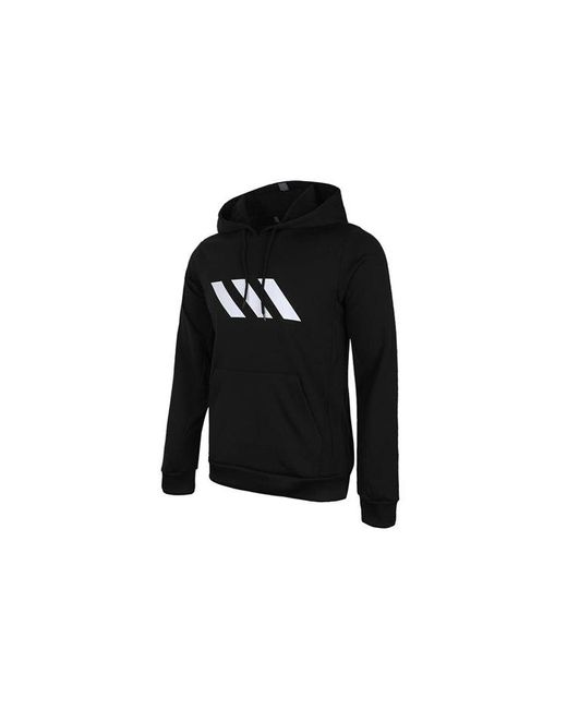 Adidas Black Spt Bb Po Basketball Casual Sports Pullover for men