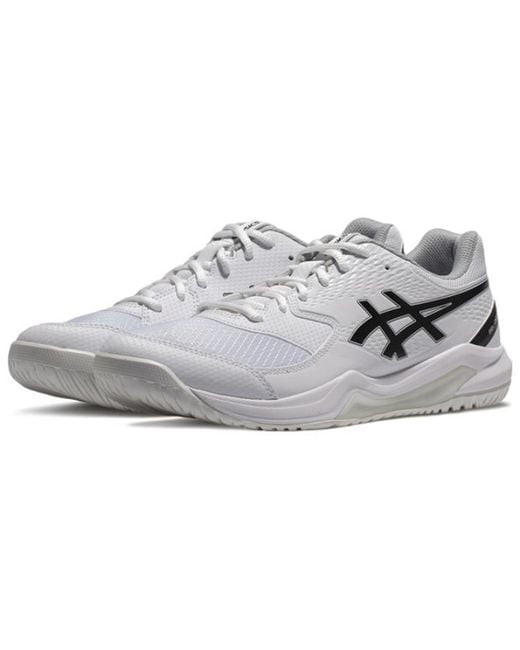 Asics White Gel-Dedicate 8 And' for men