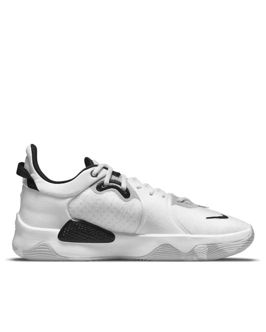 Nike White Pg 5 Tb for men