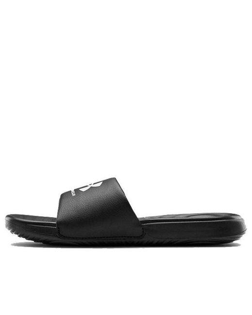 Under Armour Black (Wmns) Ansa Fixed Slides