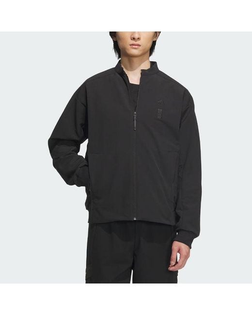 Adidas Black Wuji Must-Have Woven Jacket Asia Sizing for men