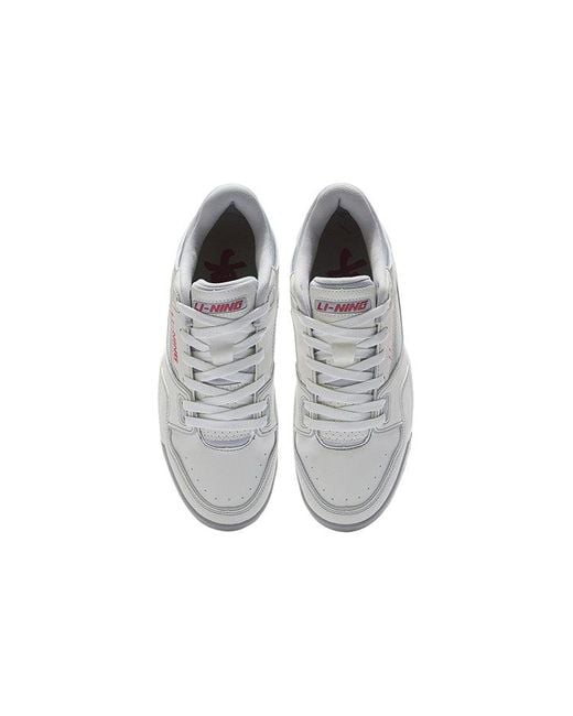Li-ning White Retro 80S