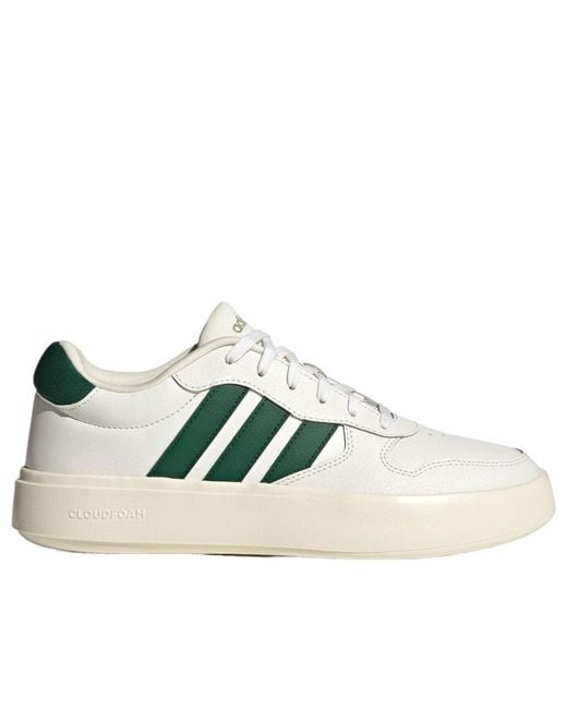 Adidas White Litecourt Low 'Core' for men