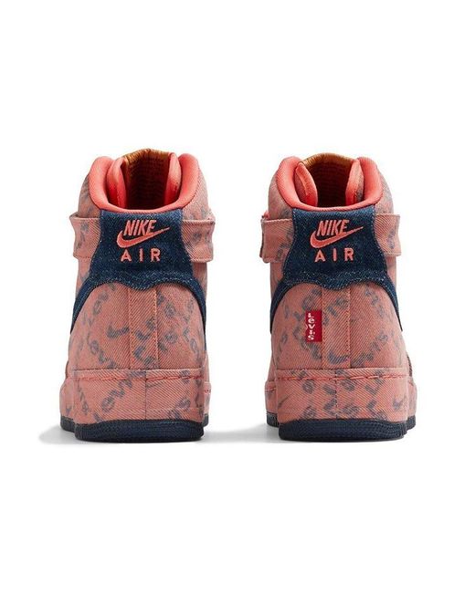 Nike Brown By You X Levi's Air Force 1 High 'Exclusive Denim' for men