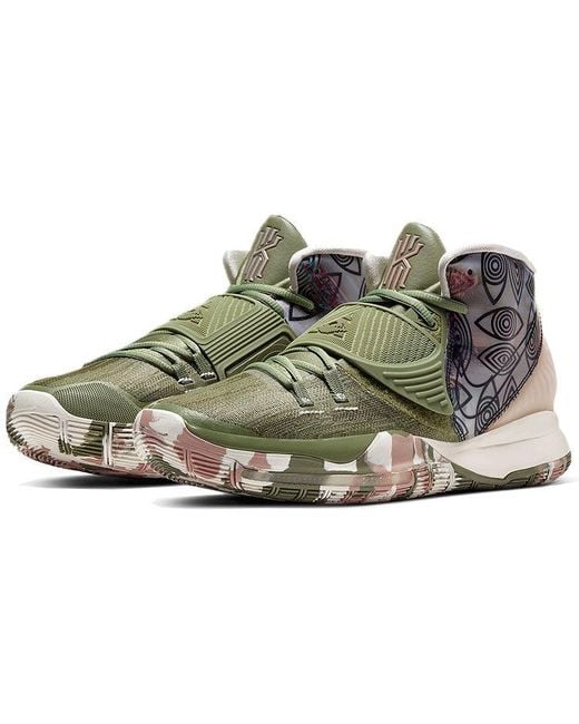 Nike Green Kyrie 6 Preheat 'Shanghai' for men