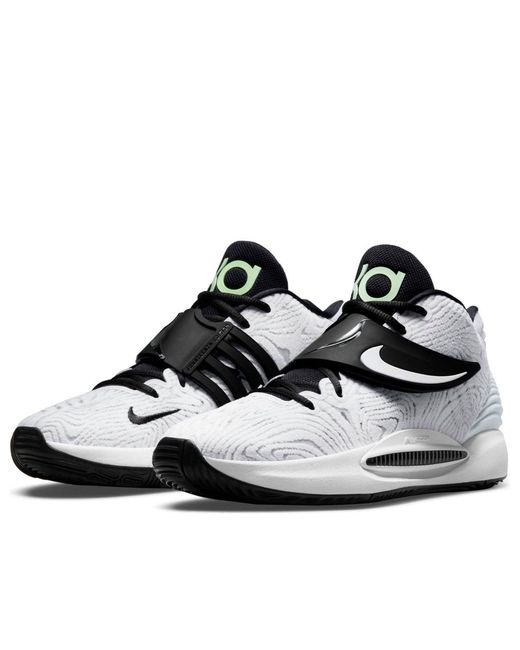 Nike White Kd 14 Tb for men