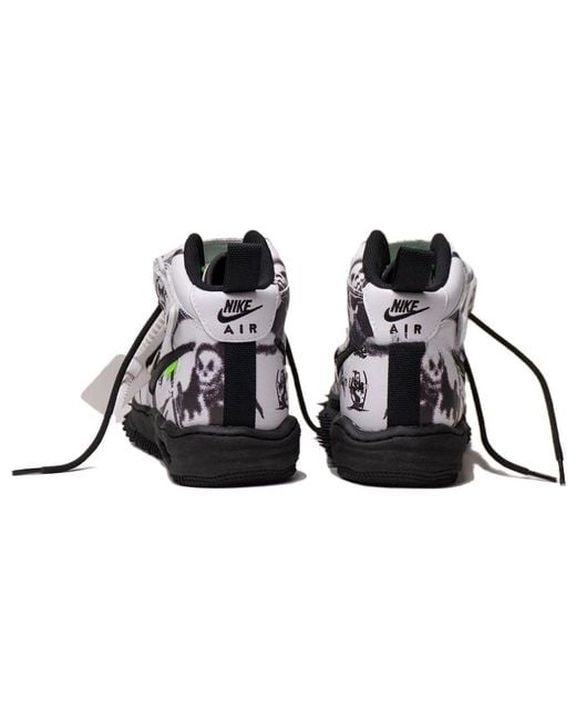 Nike Black X Off- Air Force 1 Mid 'Grim Reaper' for men