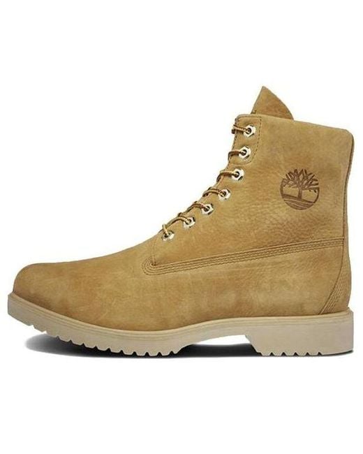 Timberland Brown 1973 Newman Waterproof Wide-Fit Boot 'Wheat' for men