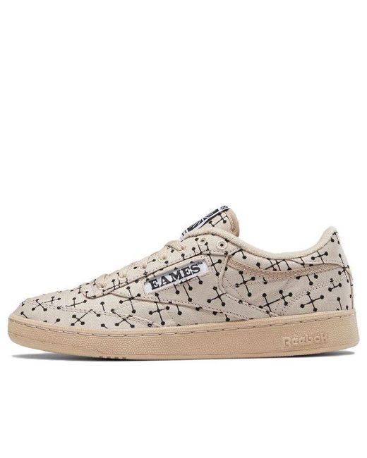 Reebok White Eames Office X Club C 85 'Dot Pattern'