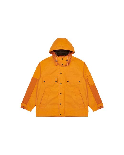Palace Orange Fw22 Formula Jacket for men