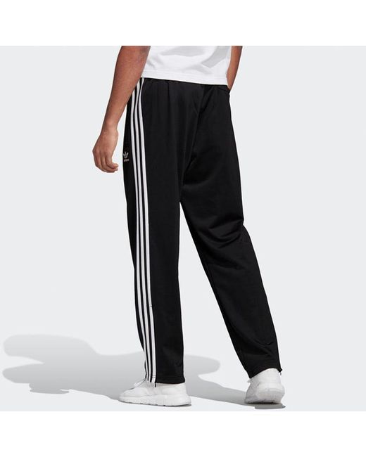 Adidas Black Firebird Tech Track Pants for men