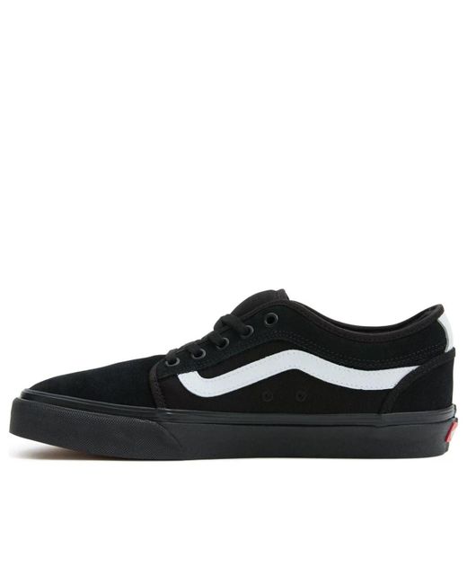 Vans Black Chukka Low Sidestripe for men
