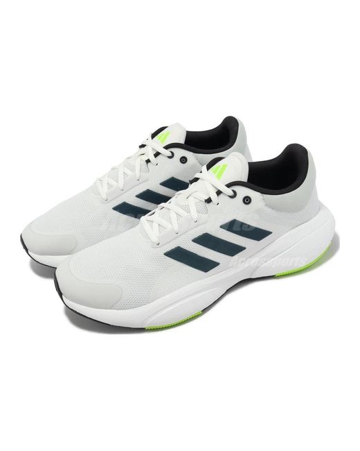 Adidas White Response Lime' for men