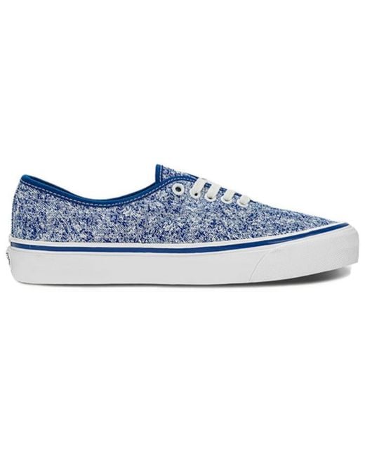 Vans Blue Anaheim Factory Authentic 44 Dx Shoe 'Og Acid Wash' for men