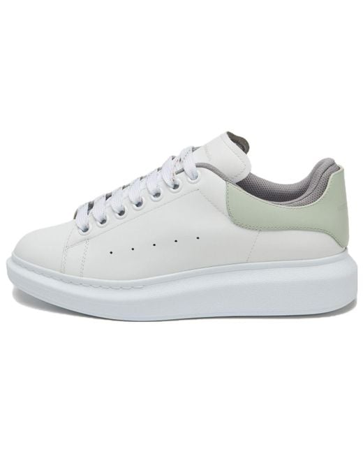 McQueen White (Wmns) Oversized Sneaker Mint Cement'