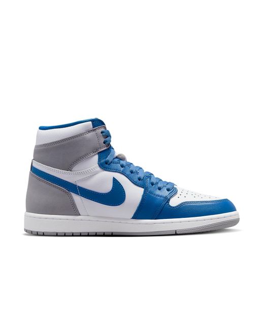 Nike Blue 1 Retro High Og 'True' for men