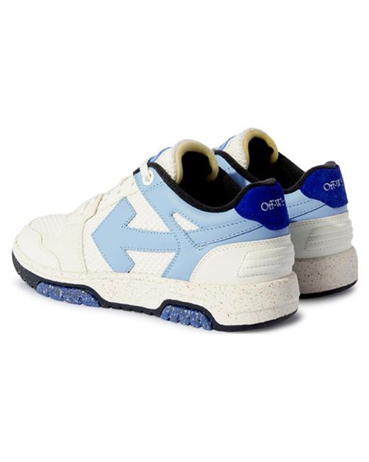 Off-White c/o Virgil Abloh Blue Slim Out Of Office Sneakers for men