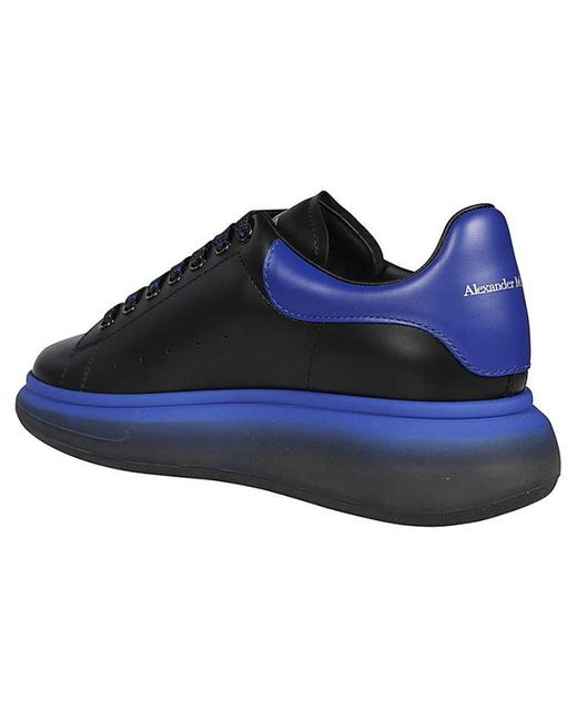 McQueen Blue Oversized Sneakers for men