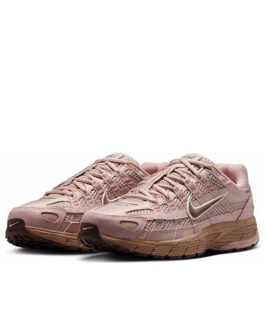 Nike Brown (Wmns) P-6000 Se 'Fossil Stone Oxford'