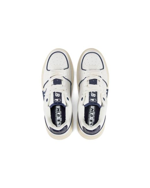 MLB White Chunky Liner Basic Dodgers
