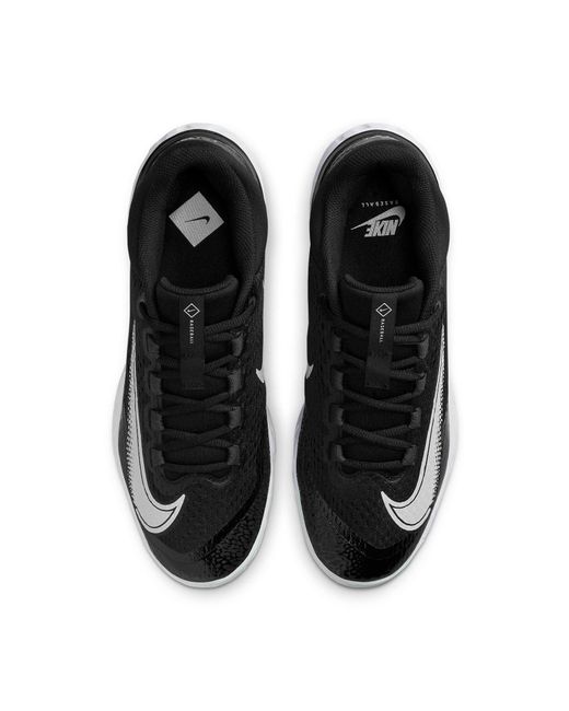 Nike Black Alpha Huarache Elite 4 Low for men