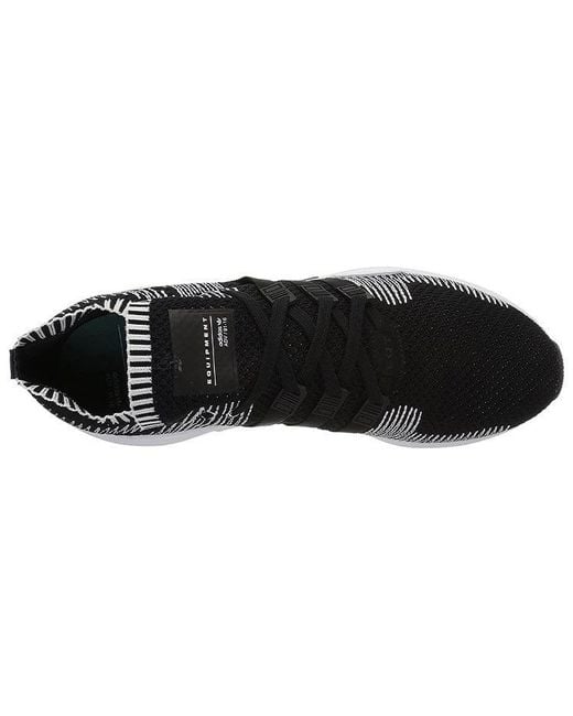 Adidas Black Eqt Support Adv Primeknit for men