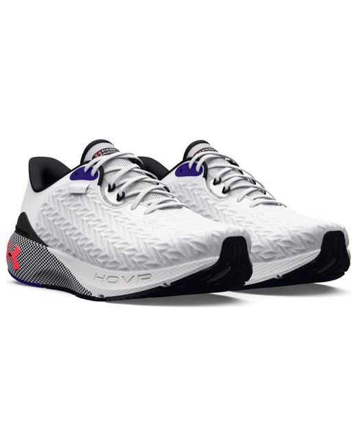 Under Armour White Hovr Machina 3 Clone Beta' for men