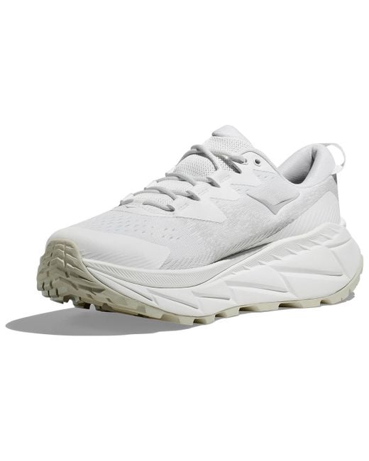 Hoka One One White Skyline Float X 'Triple' for men
