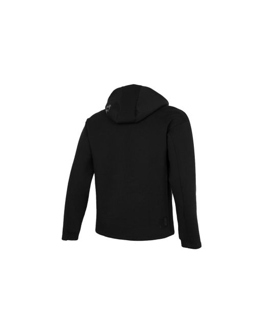 Adidas Black Wj Jkt Warm Casual Sports Hooded Jacket for men