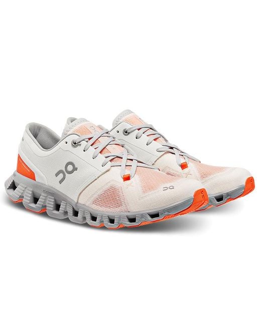 On Shoes White (Wmns) Cloud X 3 'Ivory Alloy'