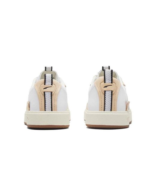 PUMA White Oslo Pro Soft/ Low Casual Board Shoes for men