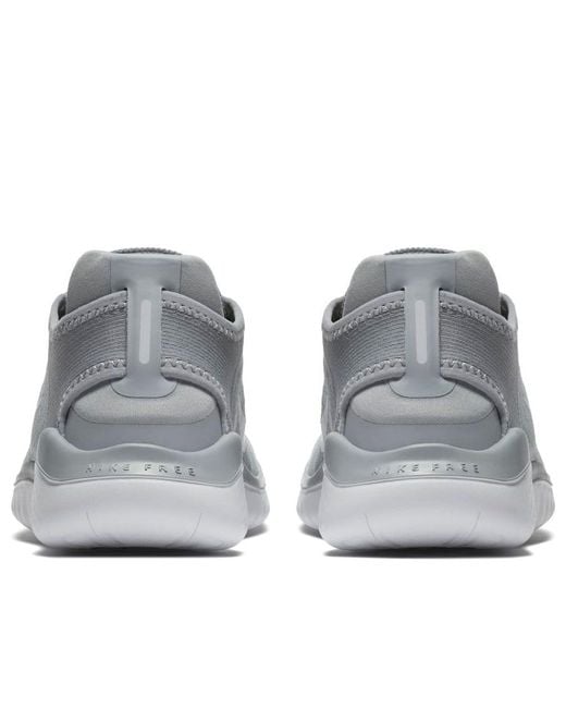 Nike Gray (Wmns) Free Rn 2018 'Wolf'