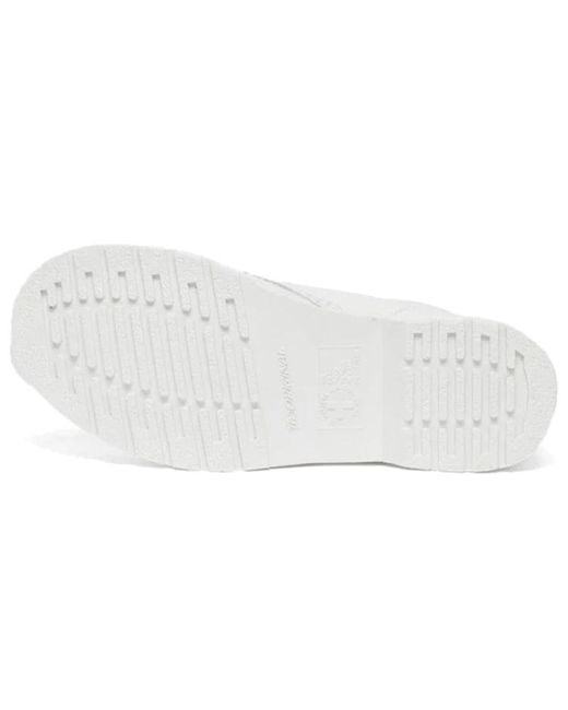 Dr. Martens White (Wmns) 1460 Mono Martin Boots