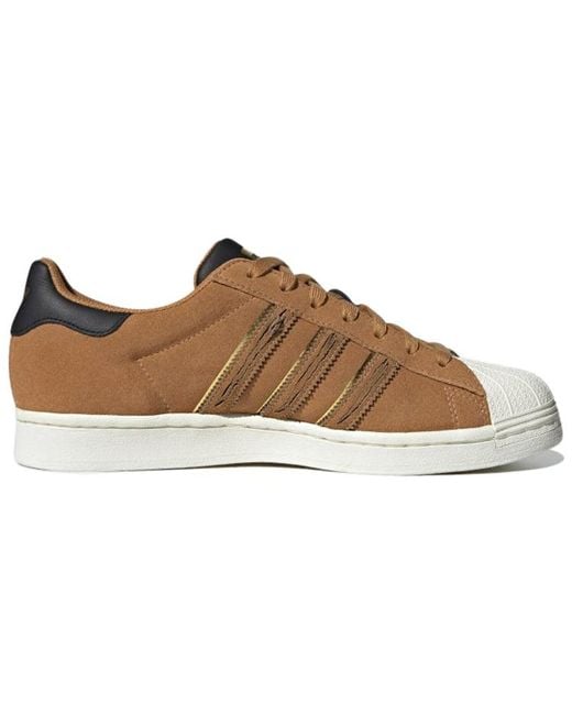 Adidas Brown Originals Superstar Cny for men