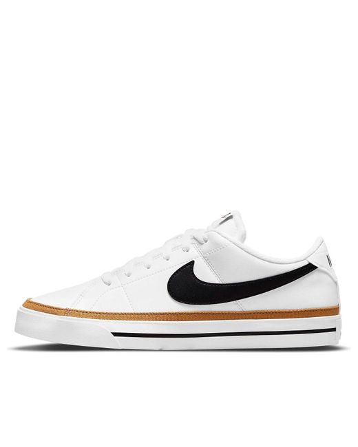 mens nike court legacy leather