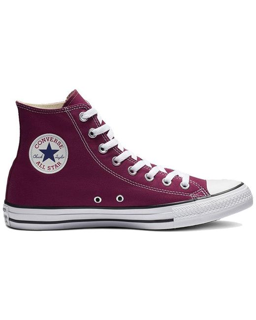 Converse Purple Chuck Taylor All Star Canvas Hi for men