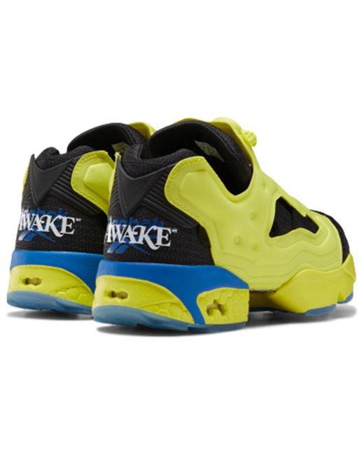 Reebok Yellow Awake Ny X Instapump Fury 'Solar' for men