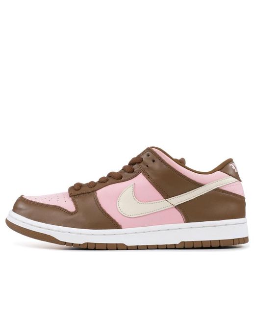Nike Brown X Stussy Sb Dunk Low Pro 'Cherry' for men