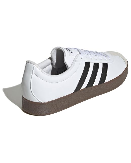 Adidas White Vl Court Base for men