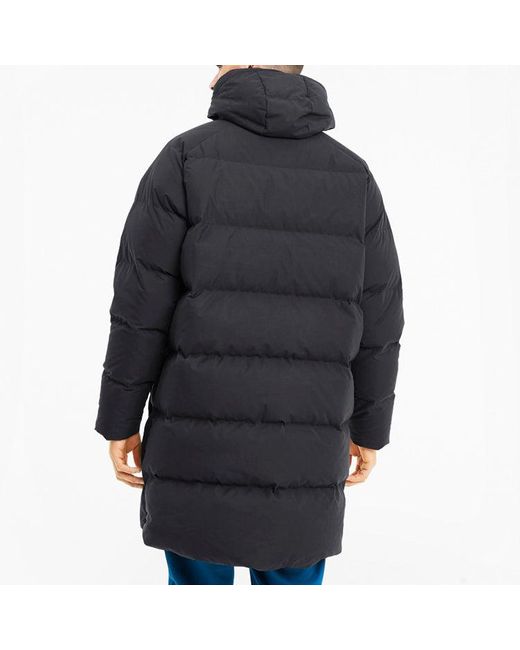 PUMA Black Classics Long Down Jacket for men