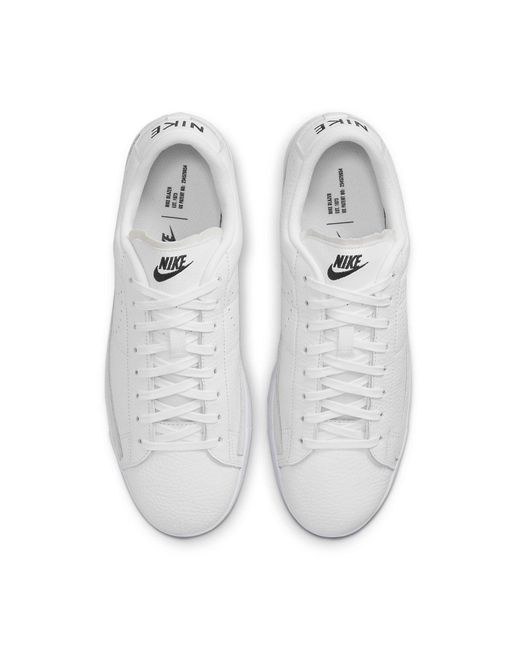 Nike White Blazer Low X for men