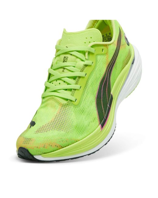 PUMA Green Deviate Nitro Elite 2 Ekiden 'Neon' for men