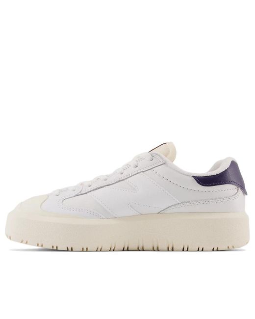 New Balance White Ct302 Dark Mercury' for men