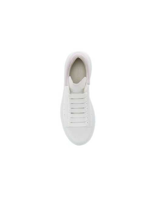 McQueen White (Wmns) Oversized Sneaker Lilac'