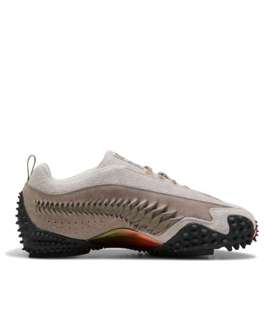 PUMA Gray X Aries Mostro Suede' for men