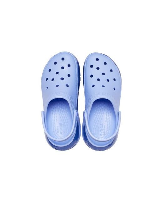 CROCSTM Blue Classic Mega Crush Clog 'Moon Jelly'
