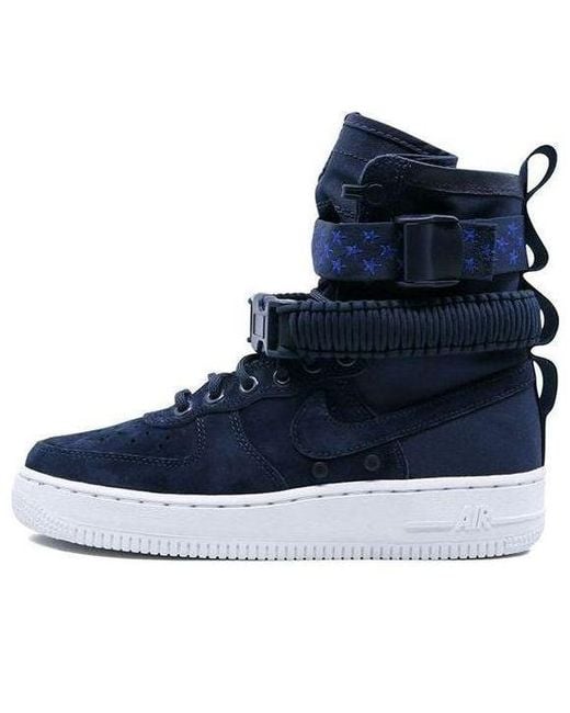 Nike Blue (Wmns) Sf Air Force 1 High 'Midnight'